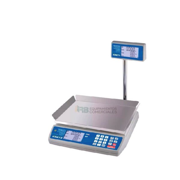 Balanza Electrónica Kretz  Novel 2 - 31kg con Mástil